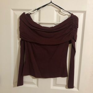 Off the shoulder top